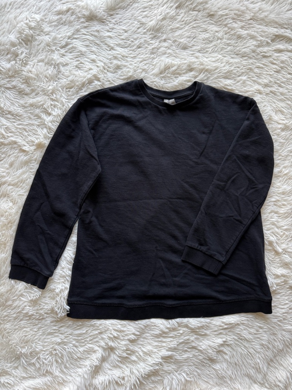 ASOS Black Crew Neck Sweatshirt